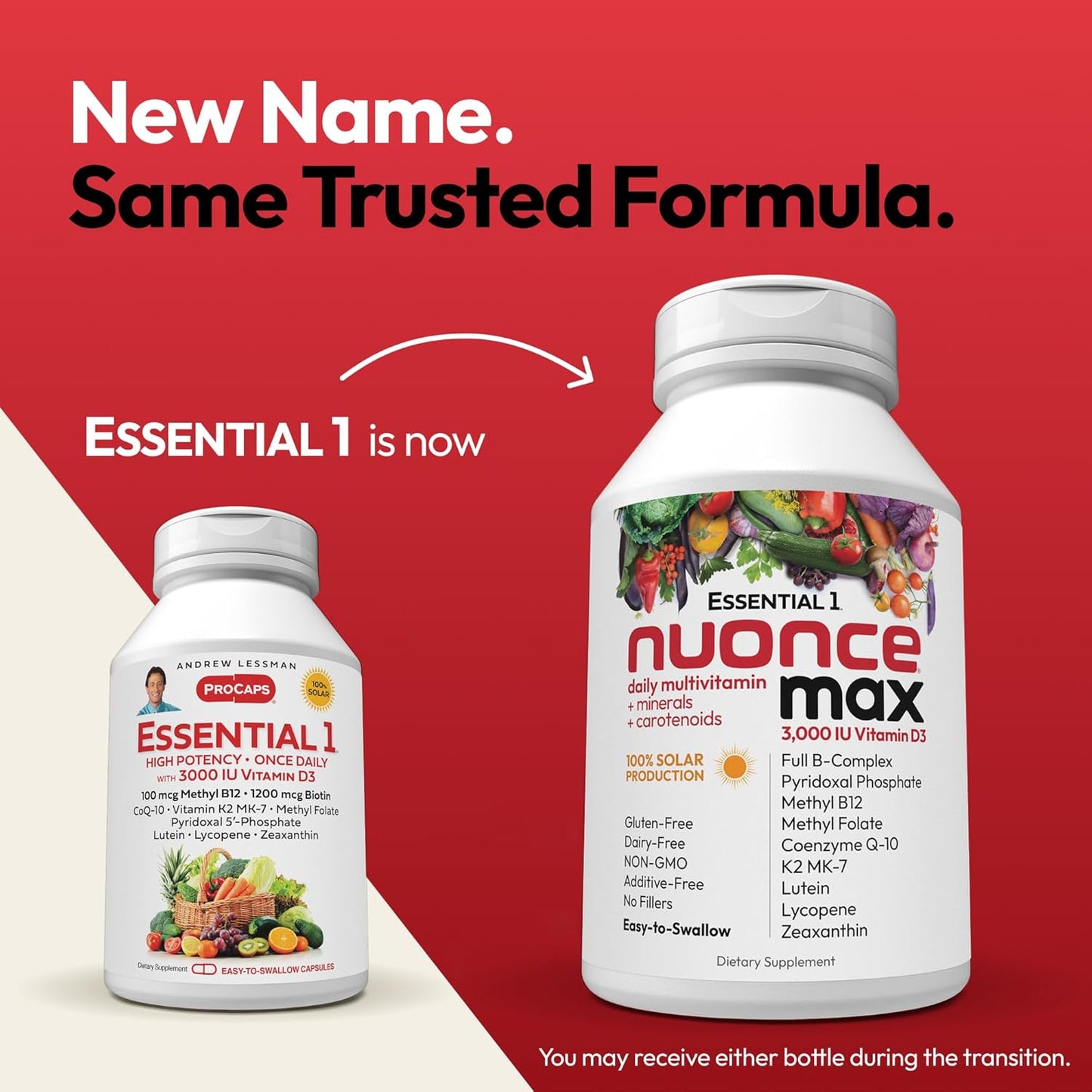 Essential 1™ nuonce® max with 3000 IU Vitamin D3