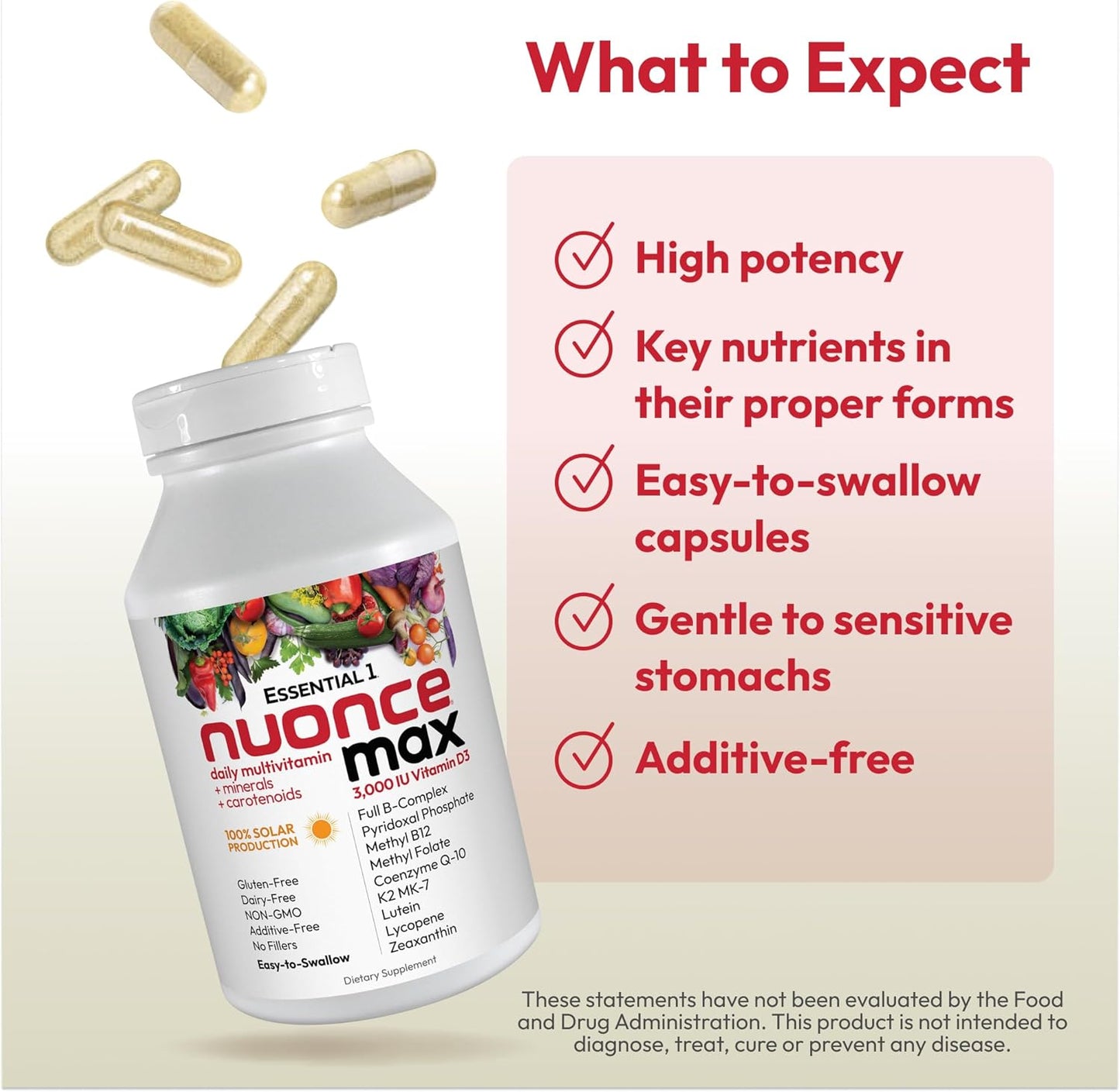 Essential 1™ nuonce® max with 3000 IU Vitamin D3