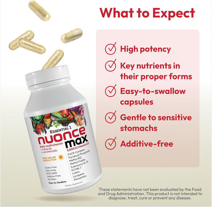 Essential 1™ nuonce® max with 3000 IU Vitamin D3